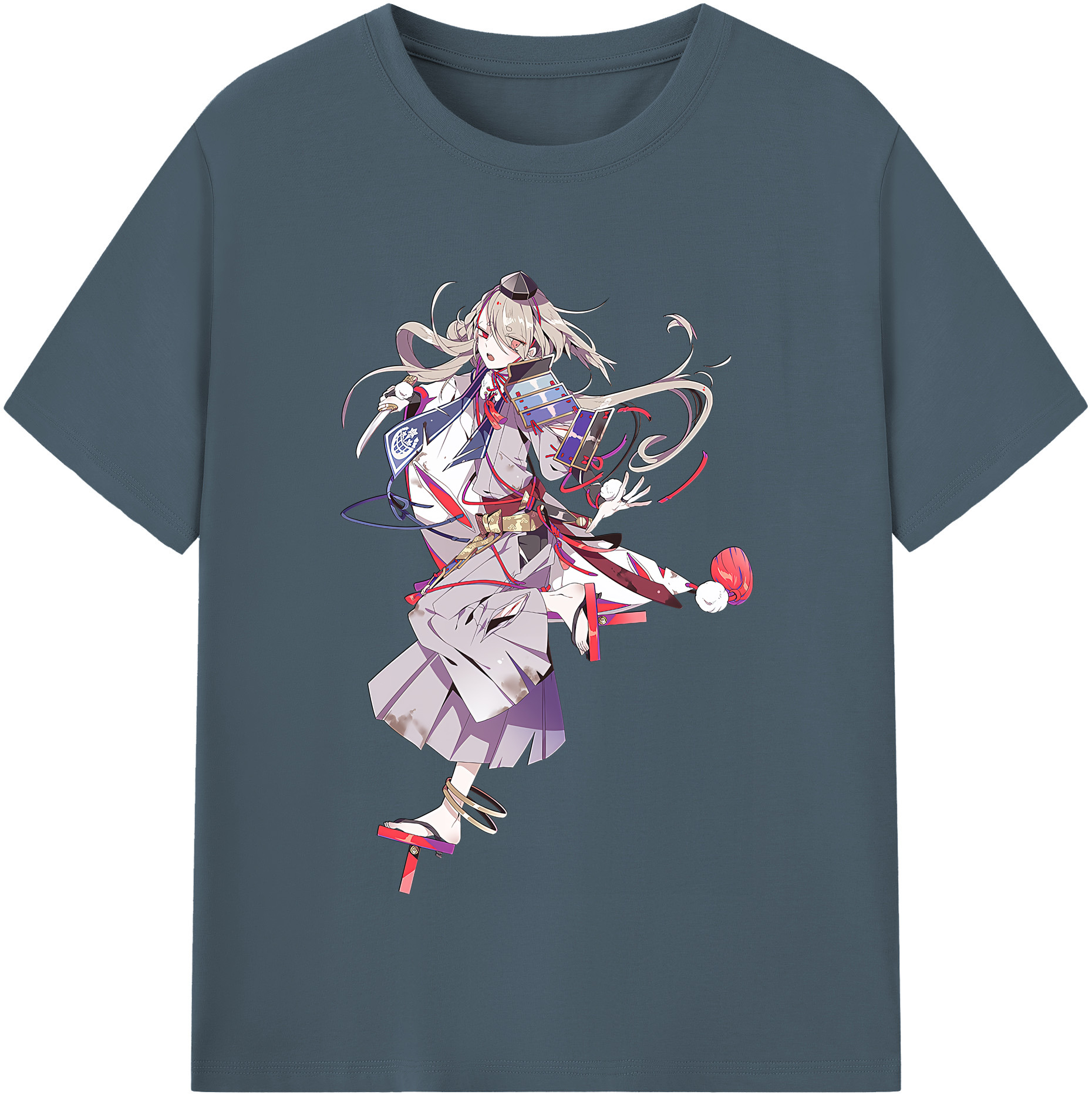 （画像用） 刀剣乱舞 Touken Ranbu 綿100％半袖Tシャツ（フロントプリント）